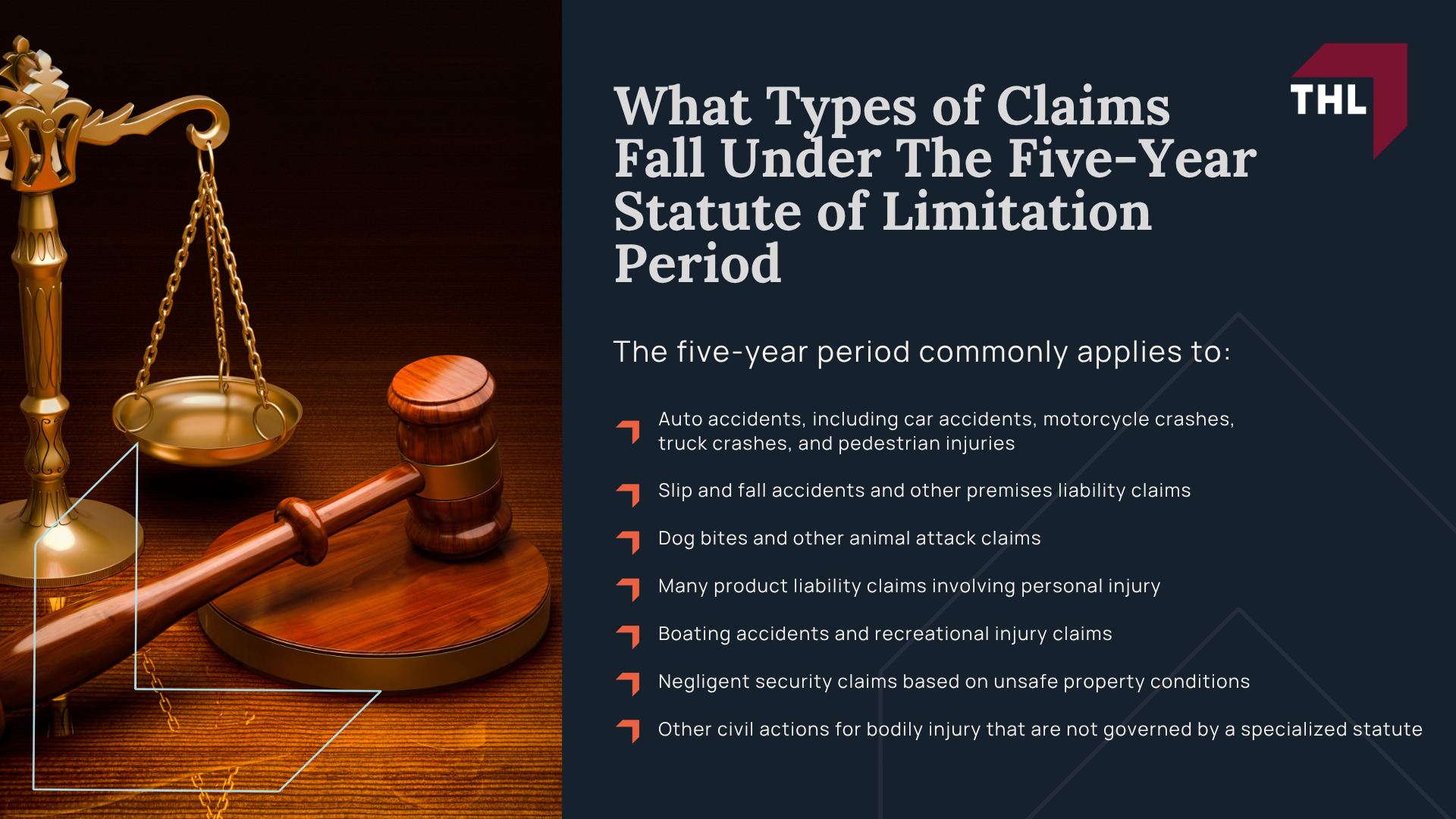 Statute of Limitations for Personal Injury Cases in Missouri; What Types of Claims Fall Under The Five-Year Statute of Limitation Period