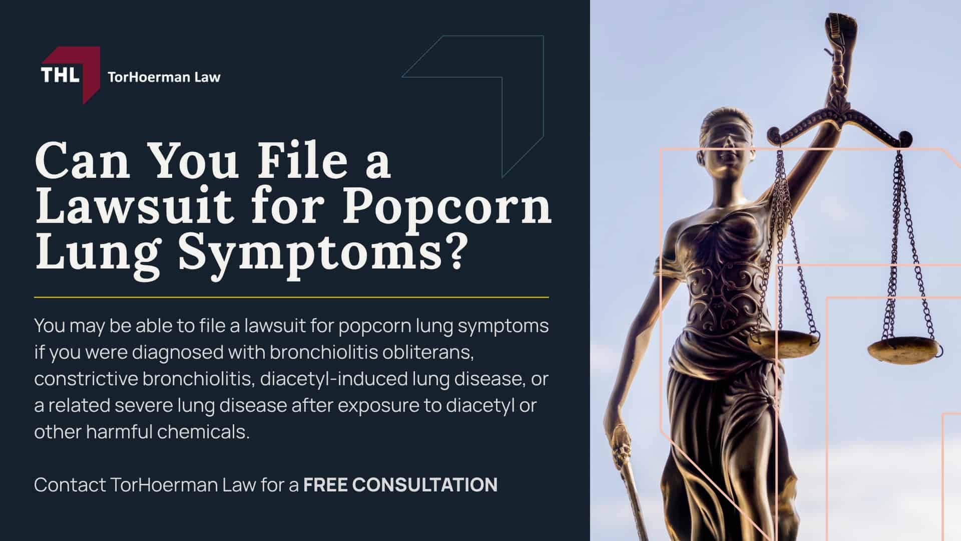 What Is Popcorn Lung; Why Popcorn Lung Can Be Permanent; Common Symptoms of Popcorn Lung; How Diacetyl Exposure Can Cause Popcorn Lung; Occupational Exposure in Food, Flavoring, and Coffee Facilities; Long-Term Risks of Popcorn Lung; How Popcorn Lung Is Diagnosed; What To Do If You Have Symptoms of Popcorn Lung; Can You File a Lawsuit for Popcorn Lung Symptoms