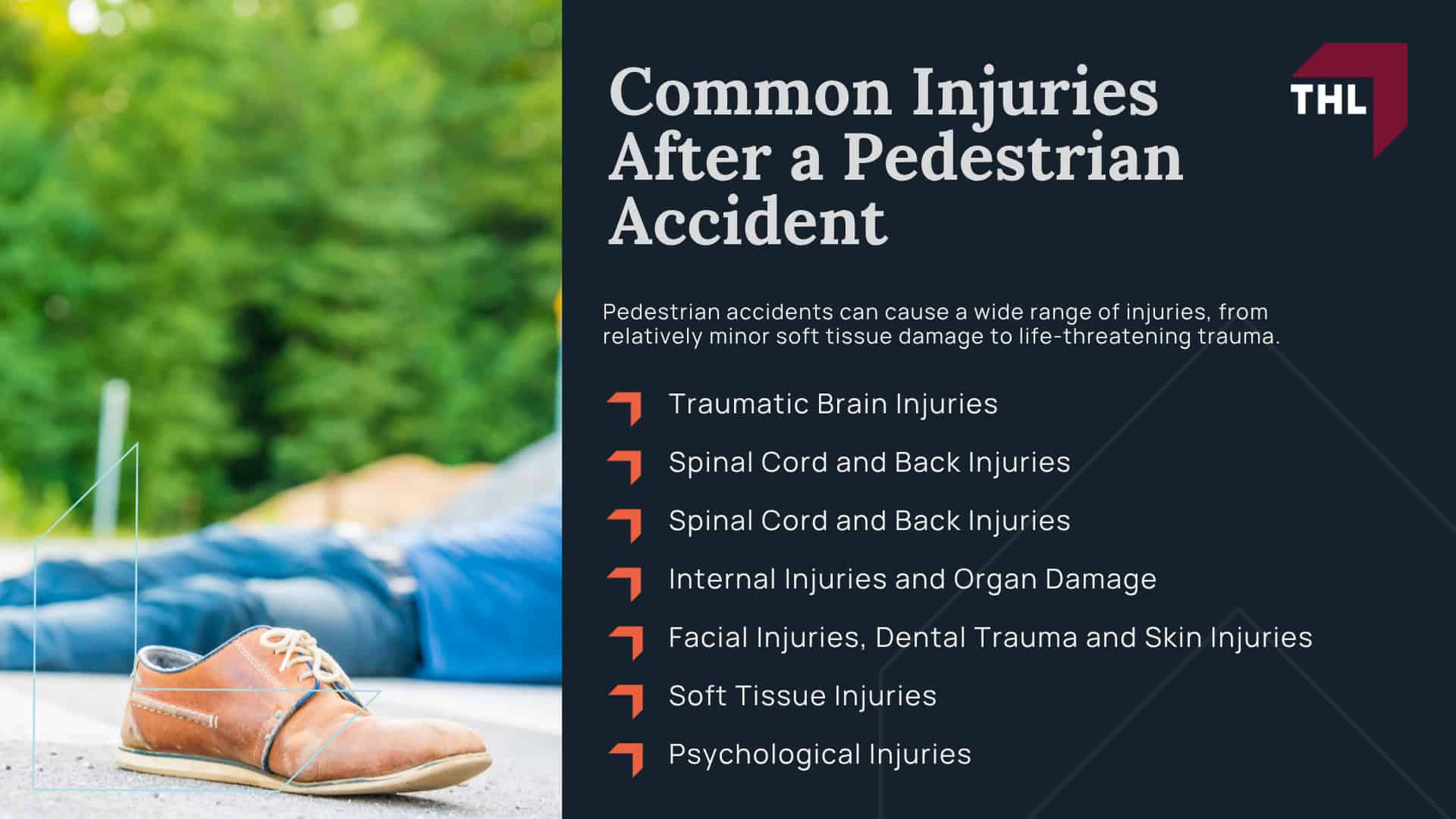 Why Pedestrian Accident Injuries Are Often Severe; Common Injuries After a Pedestrian Accident