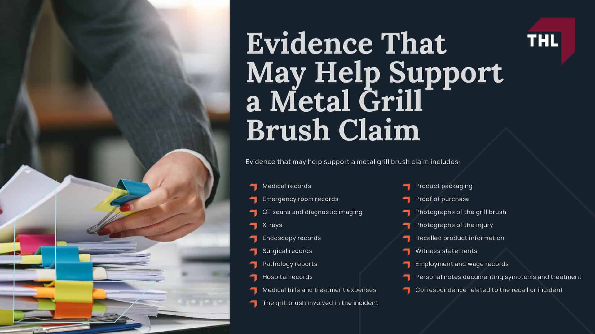 How Metal Grill Brush Bristles End Up in Food; Injuries Linked to Metal Grill Brush Bristles; Major Grill Brush Recalls Involving Detached Metal Bristles; Metal Grill Brush Lawsuits and Current Litigation; Who May Qualify for a Metal Grill Brush Injury Lawsuit; Evidence That May Help Support a Metal Grill Brush Claim