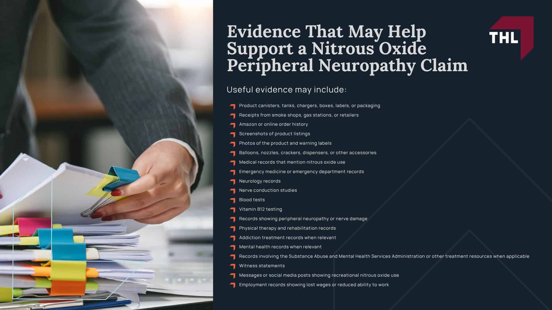 What Is the Nitrous Oxide Peripheral Neuropathy Lawsuit About; Why Is Nitrous Oxide Linked to Peripheral Neuropathy; Nitrous Oxide and Vitamin B12 Inactivation; Peripheral Nerve Damage and Neurological Symptoms; Sensorimotor Neuropathy, Weakness, and Loss of Mobility; Can Nitrous Oxide Cause Peripheral Neuropathy; Symptoms of Nitrous Oxide-Related Peripheral Neuropathy; Nitrous Oxide Products Named in Peripheral Neuropathy Lawsuits; Galaxy Gas Peripheral Neuropathy Lawsuit; Whippets and Nitrous Oxide Charger Neuropathy Claims; Large Nitrous Oxide Canisters and Nerve Damage Risks; How Are Nitrous Oxide Canisters Sold Legally; Allegations Against Nitrous Oxide Manufacturers and Sellers; Failure to Warn About Peripheral Neuropathy and Nerve Damage; Marketing Products for Foreseeable Recreational Misuse; What Is the Nitrous Oxide Peripheral Neuropathy Lawsuit About; Why Is Nitrous Oxide Linked to Peripheral Neuropathy; Nitrous Oxide and Vitamin B12 Inactivation; Peripheral Nerve Damage and Neurological Symptoms; Sensorimotor Neuropathy, Weakness, and Loss of Mobility; Can Nitrous Oxide Cause Peripheral Neuropathy; Symptoms of Nitrous Oxide-Related Peripheral Neuropathy; Nitrous Oxide Products Named in Peripheral Neuropathy Lawsuits; Galaxy Gas Peripheral Neuropathy Lawsuit; Whippets and Nitrous Oxide Charger Neuropathy Claims; Large Nitrous Oxide Canisters and Nerve Damage Risks; How Are Nitrous Oxide Canisters Sold Legally; Allegations Against Nitrous Oxide Manufacturers and Sellers; Failure to Warn About Peripheral Neuropathy and Nerve Damage; Marketing Products for Foreseeable Recreational Misuse; Who May Qualify for a Nitrous Oxide Peripheral Neuropathy Lawsuit; Evidence That May Help Support a Nitrous Oxide Peripheral Neuropathy Claim