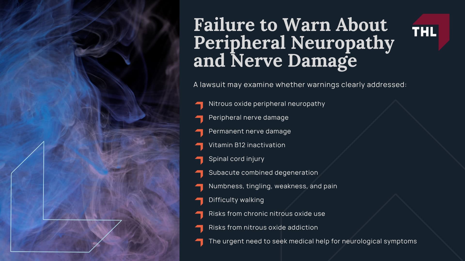 What Is the Nitrous Oxide Peripheral Neuropathy Lawsuit About; Why Is Nitrous Oxide Linked to Peripheral Neuropathy; Nitrous Oxide and Vitamin B12 Inactivation; Peripheral Nerve Damage and Neurological Symptoms; Sensorimotor Neuropathy, Weakness, and Loss of Mobility; Can Nitrous Oxide Cause Peripheral Neuropathy; Symptoms of Nitrous Oxide-Related Peripheral Neuropathy; Nitrous Oxide Products Named in Peripheral Neuropathy Lawsuits; Galaxy Gas Peripheral Neuropathy Lawsuit; Whippets and Nitrous Oxide Charger Neuropathy Claims; Large Nitrous Oxide Canisters and Nerve Damage Risks; How Are Nitrous Oxide Canisters Sold Legally; Allegations Against Nitrous Oxide Manufacturers and Sellers; Failure to Warn About Peripheral Neuropathy and Nerve Damage