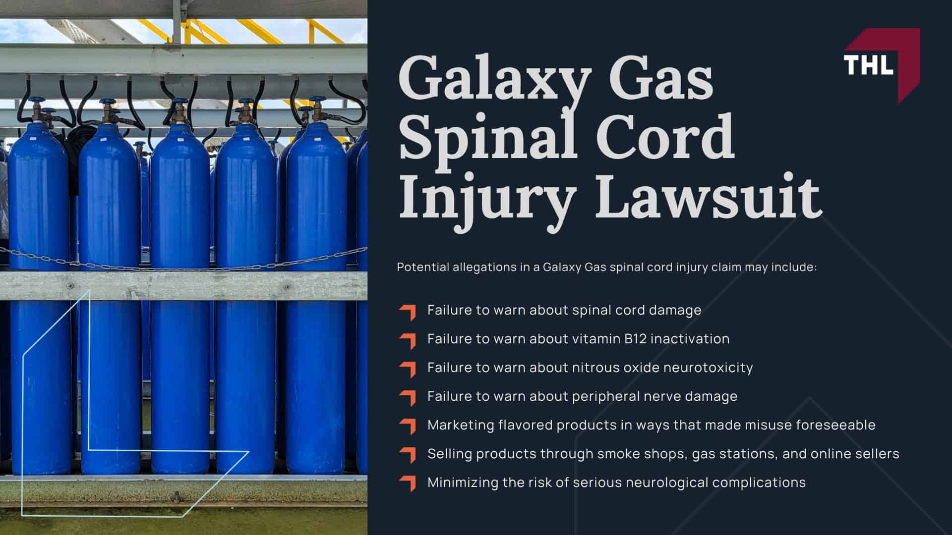 What Is the Nitrous Oxide Spinal Cord Injury Lawsuit About; Why Is Nitrous Oxide Linked to Spinal Cord Injuries; Nitrous Oxide and Vitamin B12 Inactivation; Myelopathy, Neuropathy, and Loss of Mobility; Can Nitrous Oxide Cause Spinal Cord Damage; Symptoms of Nitrous Oxide-Related Spinal Cord Injury; Nitrous Oxide Products Named in Spinal Cord Injury Lawsuits; Galaxy Gas Spinal Cord Injury Lawsuit