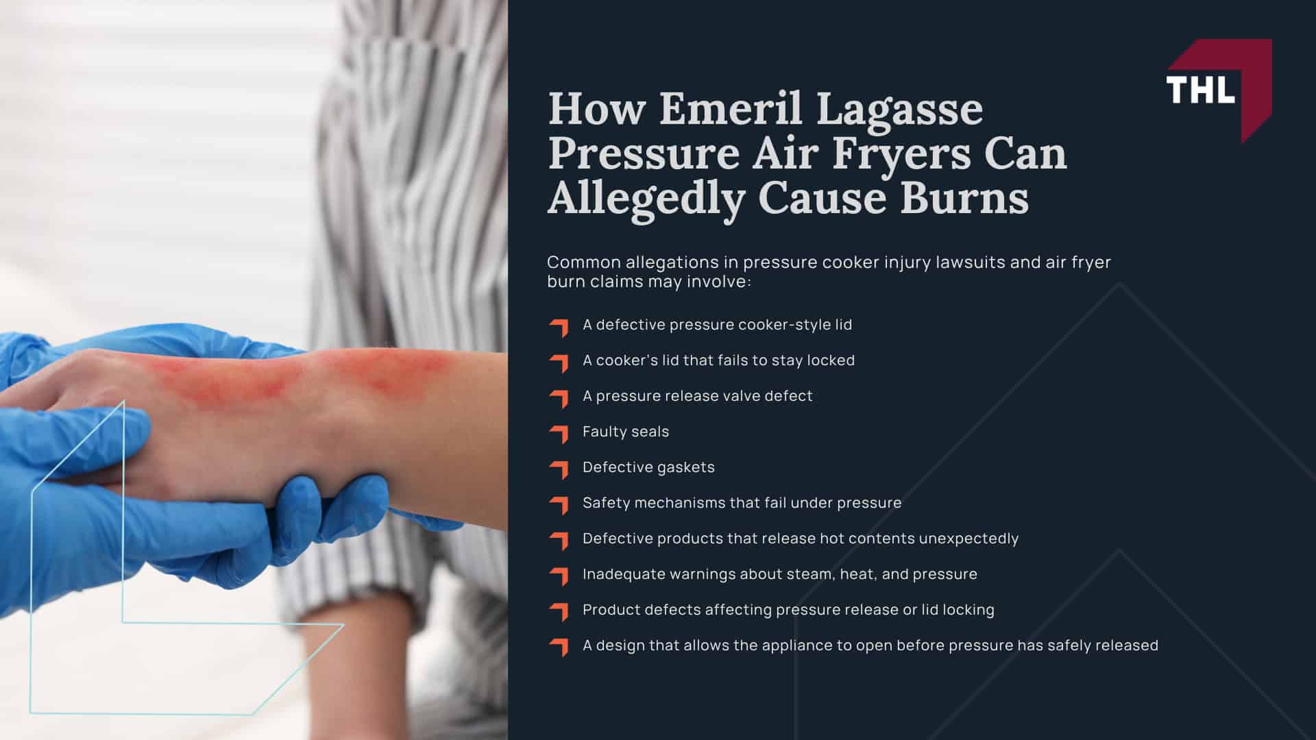 What Is the Emeril Lagasse Pressure Air Fryer Lawsuit Investigation About?; Are Emeril Lagasse Pressure Air Fryers Recalled; Which Emeril Lagasse Pressure Air Fryer Models May Be Involved; Why Emeril Lagasse Pressure Air Fryers May Pose a Burn Risk; Reported Emeril Lagasse Pressure Air Fryer Burn Injuries; How Emeril Lagasse Pressure Air Fryers Can Allegedly Cause Burns