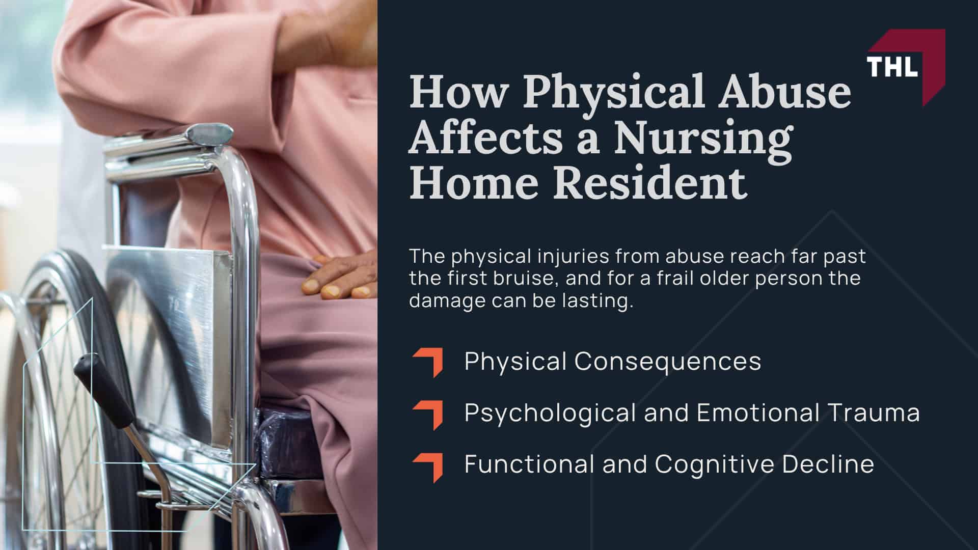 What Are the Warning Signs of Physical Abuse in a Nursing Home; Physical Signs; Behavioral Signs; What Causes Physical Abuse in Nursing Homes?; Types of Physical Abuse in Nursing Homes; How Physical Abuse Affects a Nursing Home Resident