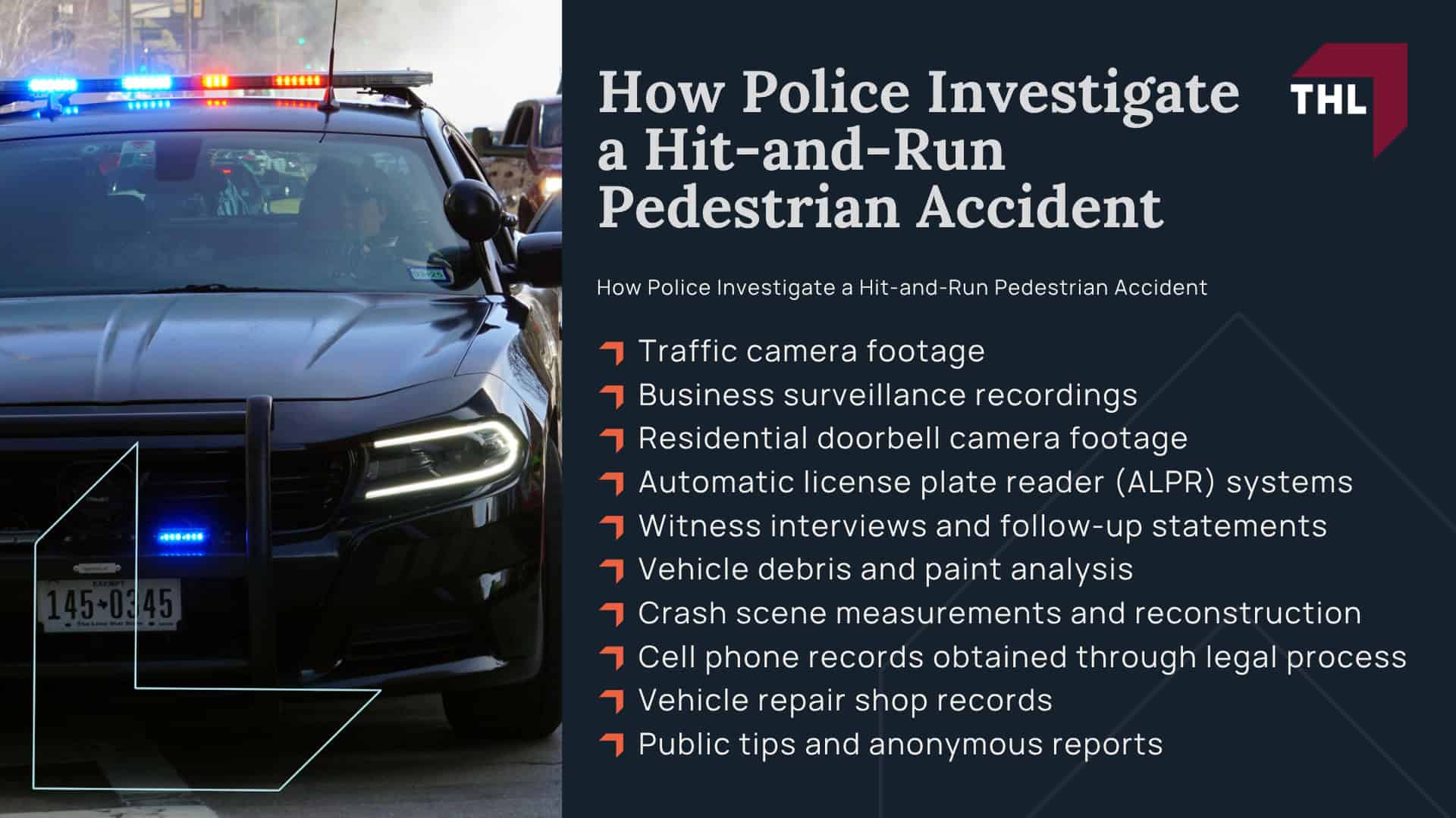 Why Hit-and-Run Cases Are Different From Other Pedestrian Accidents; Common Causes of Pedestrian Accidents; How Police Investigate a Hit-and-Run Pedestrian Accident
