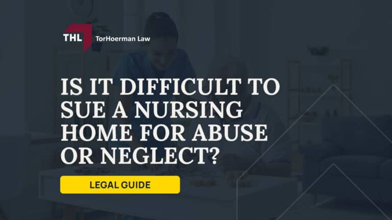 Is It Difficult to Sue a Nursing Home for Abuse or Neglect; Common Challenges in a Nursing Home Negligence Lawsuit; Evidence in a Nursing Home Negligence Claim; Step by Step Process to Sue a Nursing Home; Deadline to Sue a Nursing Home; Compensation in a Nursing Home Negligence Lawsuit; Speak With a Nursing Home Abuse Lawyer at TorHoerman Law