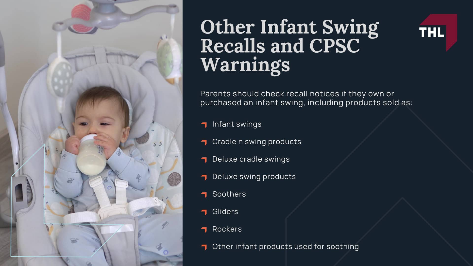 Baby Swing Recall and Safety Concerns; Infant Deaths Reported in Baby Swings; Other Infant Swing Recalls and CPSC Warnings