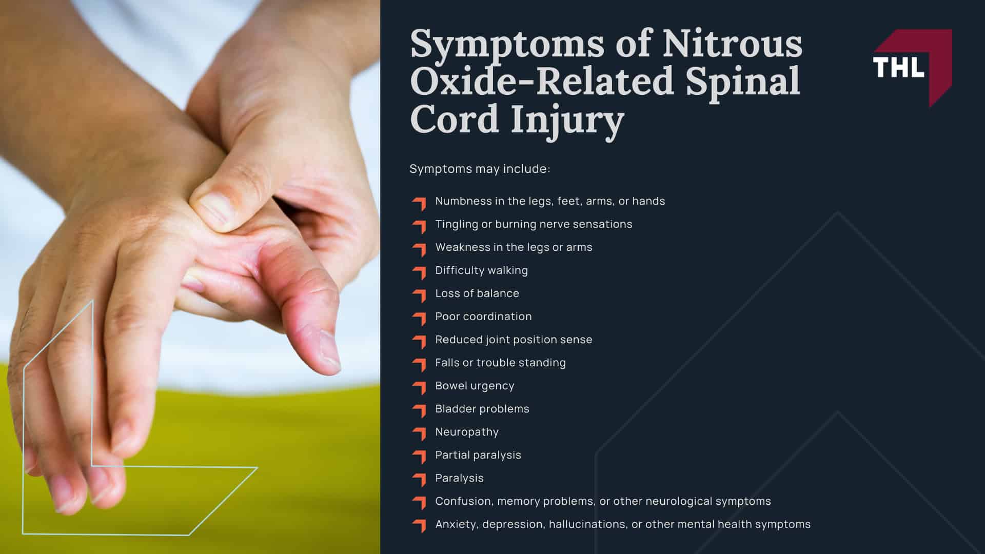 What Is the Nitrous Oxide Spinal Cord Injury Lawsuit About; Why Is Nitrous Oxide Linked to Spinal Cord Injuries; Nitrous Oxide and Vitamin B12 Inactivation; Myelopathy, Neuropathy, and Loss of Mobility; Can Nitrous Oxide Cause Spinal Cord Damage; Symptoms of Nitrous Oxide-Related Spinal Cord Injury