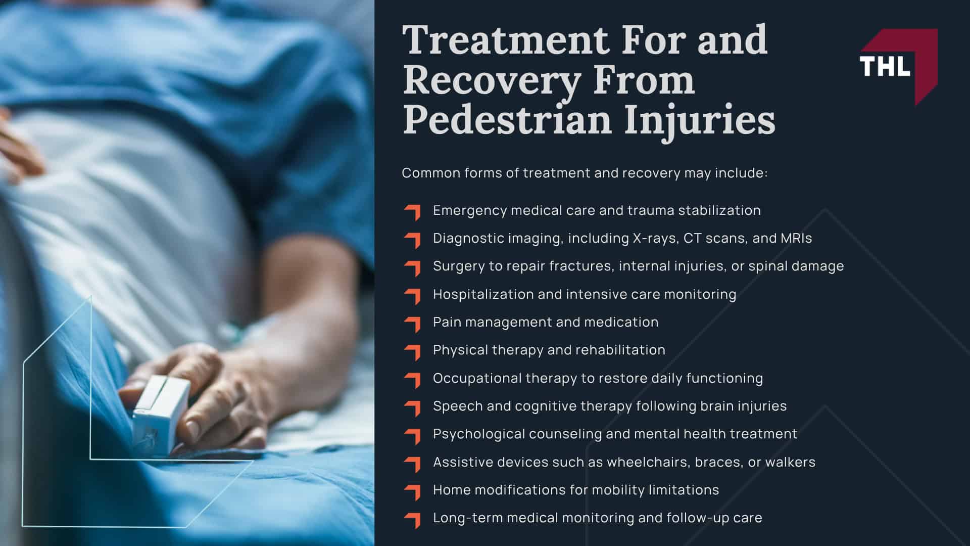 Why Pedestrian Accident Injuries Are Often Severe; Common Injuries After a Pedestrian Accident; Treatment For and Recovery From Pedestrian Injuries