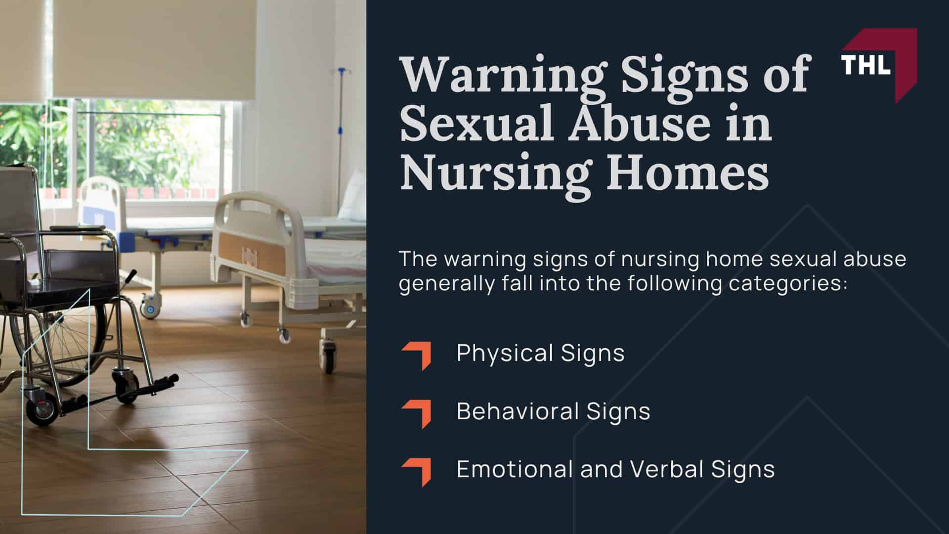 How Common Is Sexual Abuse in Nursing Homes; Common Causes of Sexual Abuse in Nursing Homes; Who Is Most at Risk of Sexual Abuse in a Nursing Home; Warning Signs of Sexual Abuse in Nursing Homes