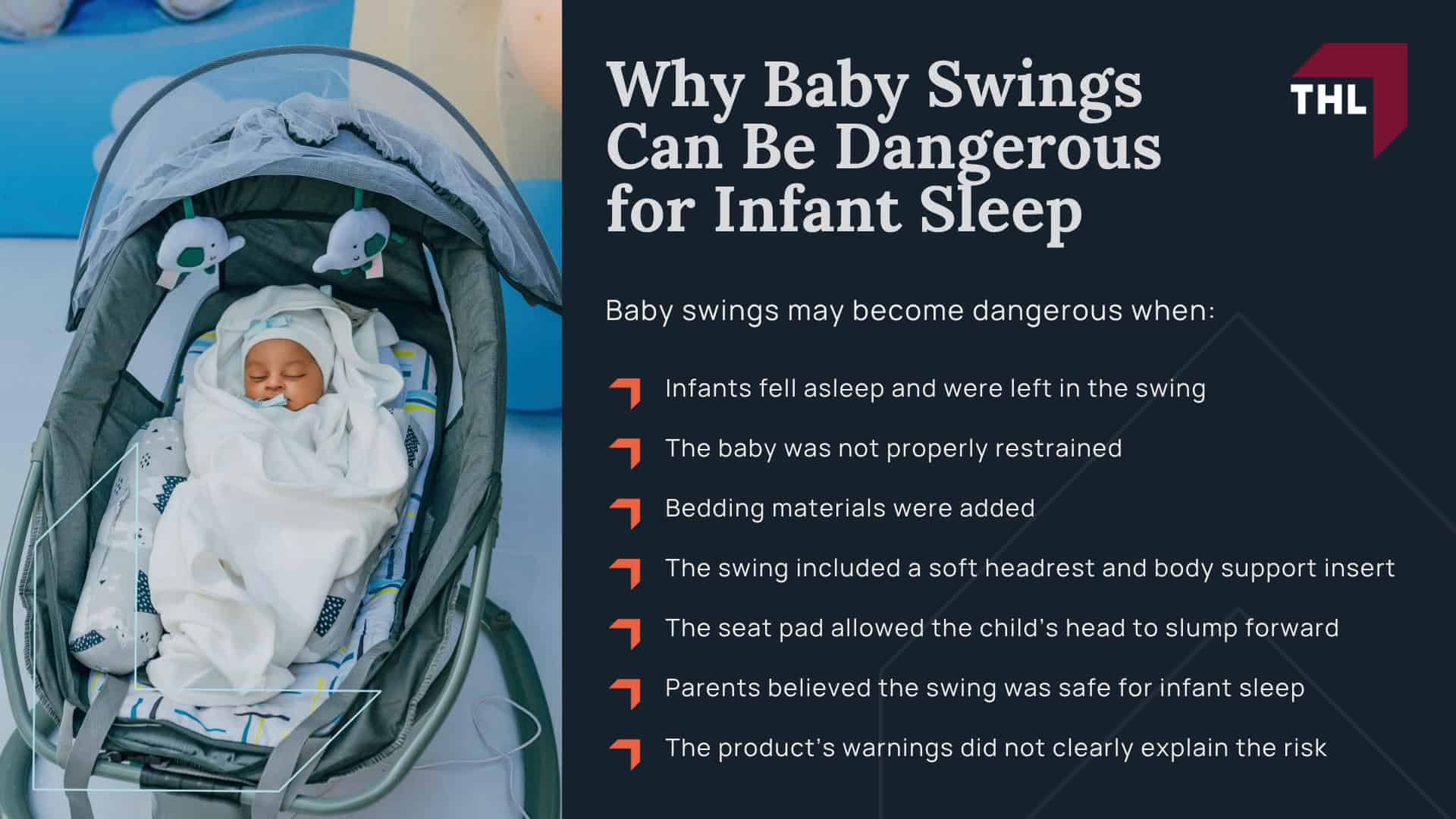 Baby Swing Recall and Safety Concerns; Infant Deaths Reported in Baby Swings; Other Infant Swing Recalls and CPSC Warnings; Why Baby Swings Can Be Dangerous for Infant Sleep