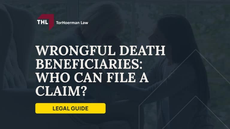 Wrongful Death Beneficiaries Who Can File a Claim; Who Qualifies as a Wrongful Death Beneficiary; Who Can File a Wrongful Death Lawsuit; Order of Priority Among Wrongful Death Beneficiaries; How a Wrongful Death Settlement Is Divided; What Happens When Family Members Disagree; How a Wrongful Death Claim Differs From a Survival Action; Proving a Wrongful Death Claim; Damages in a Wrongful Death Claim; How Long You Have to File a Wrongful Death Lawsuit; TorHoerman Law_ Speak With a Wrongful Death Attorney