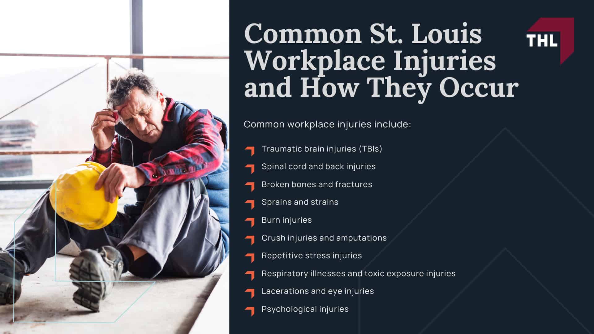 TorHoerman Law Has Experience Representing Workers Injured in Negligent Accidents; Understanding Workplace Injury Claims in Missouri; What Should I Do After a Workplace Injury in St Louis; Common St. Louis Workplace Injuries and How They Occur
