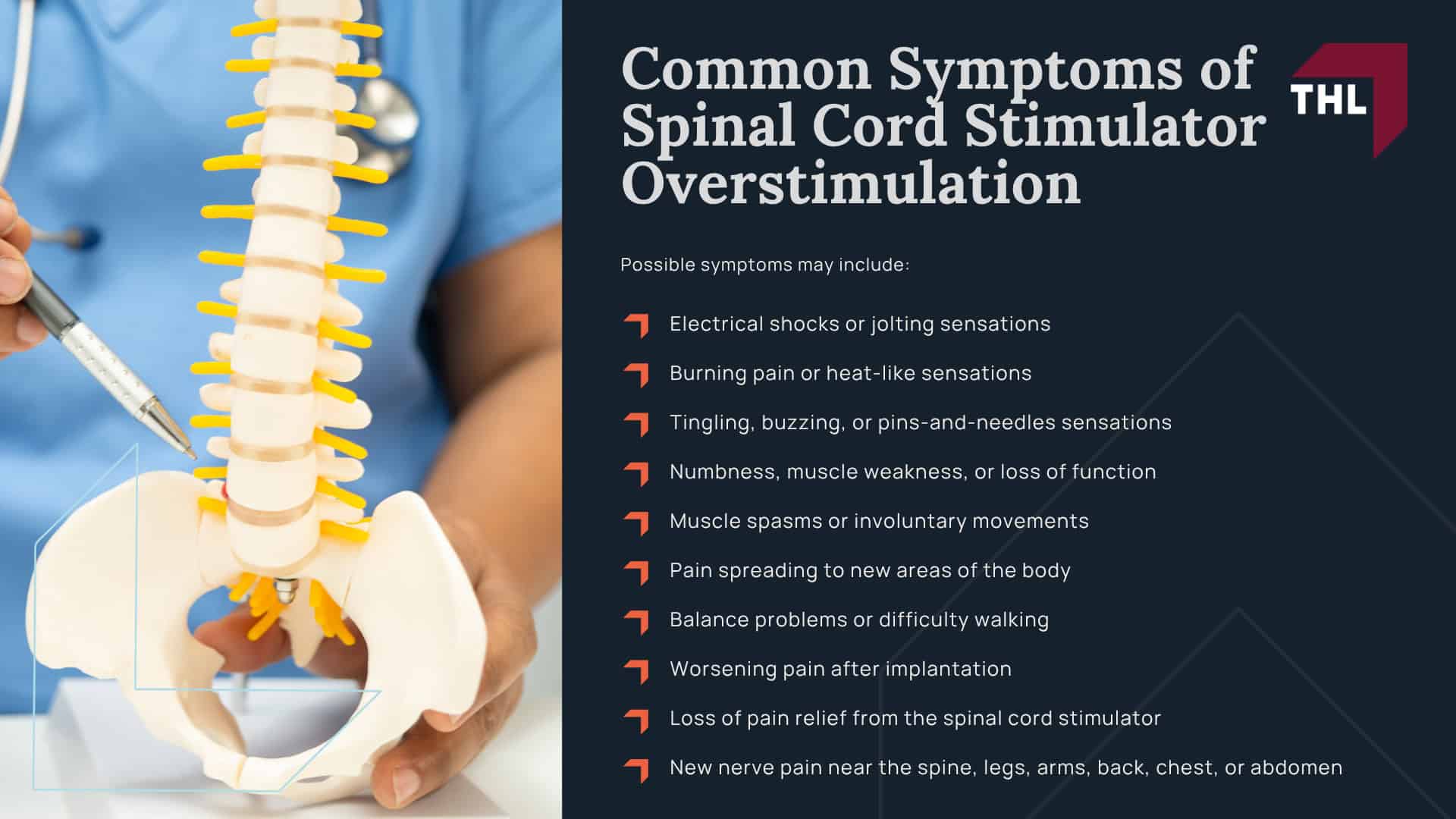What Is Spinal Cord Stimulator Overstimulation; Common Symptoms of Spinal Cord Stimulator Overstimulation