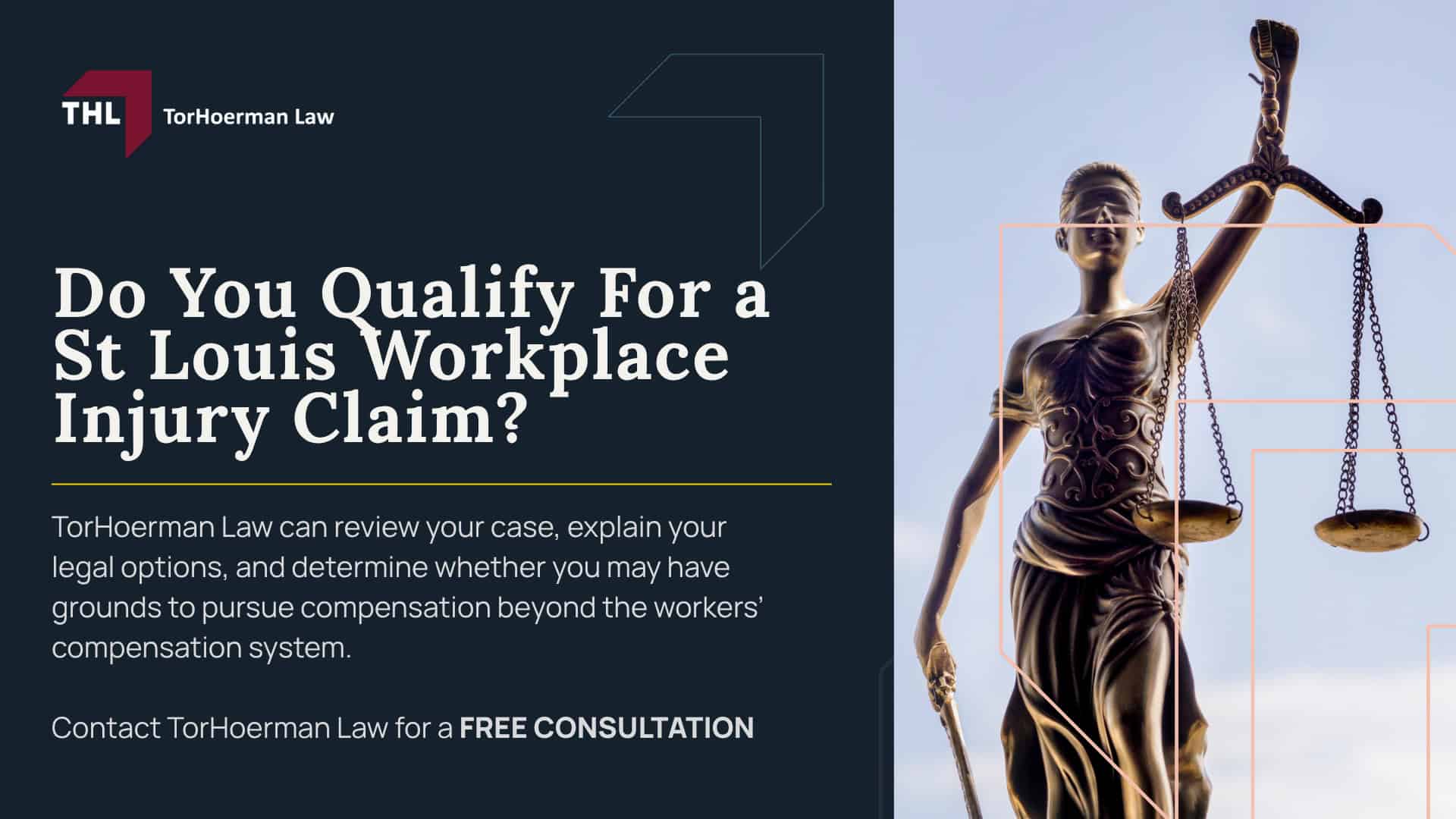 TorHoerman Law Has Experience Representing Workers Injured in Negligent Accidents; Understanding Workplace Injury Claims in Missouri; What Should I Do After a Workplace Injury in St Louis; Common St. Louis Workplace Injuries and How They Occur; The Legal Process for a Workplace Injury Lawsuit; Do You Qualify For a St Louis Workplace Injury Claim