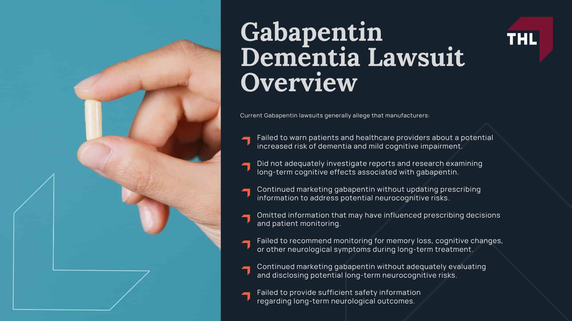 Gabapentin Dementia Lawsuit Overview