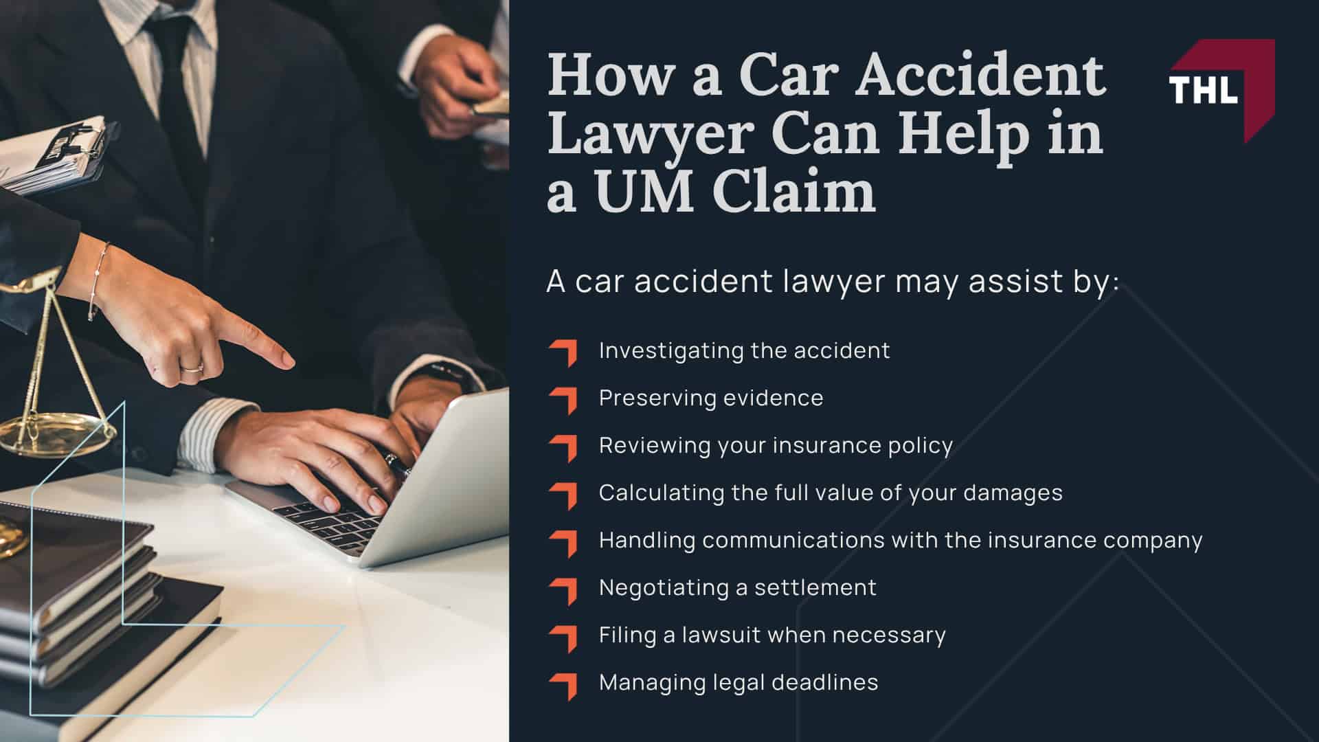 What Happens If the At-Fault Driver Has No Insurance; Uninsured and Underinsured Motorist Coverage Explained; Important Rules That Can Affect an Uninsured Motorist Claim; What Happens in Different Uninsured Driver Scenarios; Common Injuries in Uninsured Driver Accidents; Evidence You Need to Support Your Claim; Common Mistakes to Avoid After an Uninsured Driver Accident; Who is Liable and What Compensation Can You Recover; Damages in an Uninsured Motorist Accident Claim; The Legal Process for an Uninsured Driver Accident Case; How a Car Accident Lawyer Can Help in a UM Claim
