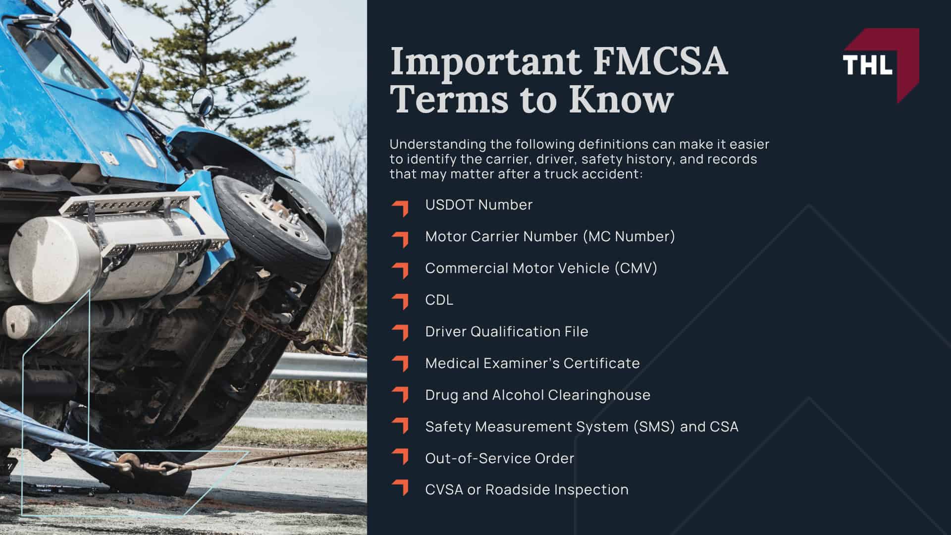 What are FMCSA Regulations; Why FMCSA Rules Matter After a Truck Accident; Important FMCSA Terms to Know