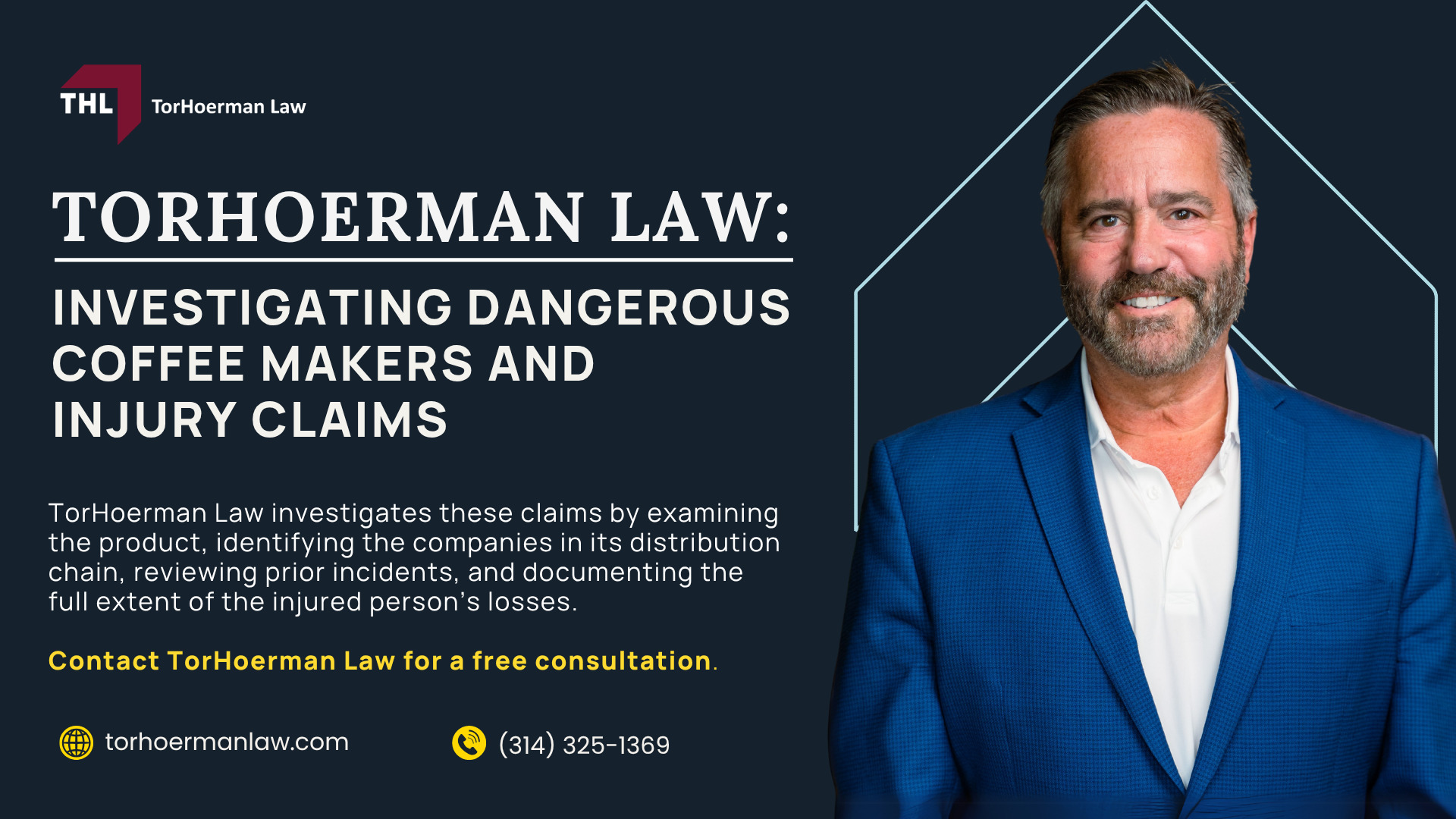 What Are Coffee Maker Injury Lawsuits; When a Coffee Maker May Be Considered Defective; How Defective Coffee Makers Can Cause Serious Injuries; Coffee Maker Manufacturing Defects; Coffee Maker Design Defects; Coffee Makers Linked to Injuries, Lawsuits, and Recalls; Recalled Coffee Makers; Coffee Makers Named in Injury Lawsuits; Common Types of Injuries Caused by Defective Coffee Makers; Who May Qualify to File a Coffee Maker Injury Lawsuit; Evidence in Coffee Maker Injury Cases; Potential Compensation for Defective Coffee Maker Claims; TorHoerman Law_ Investigating Dangerous Coffee Makers and Injury Claims