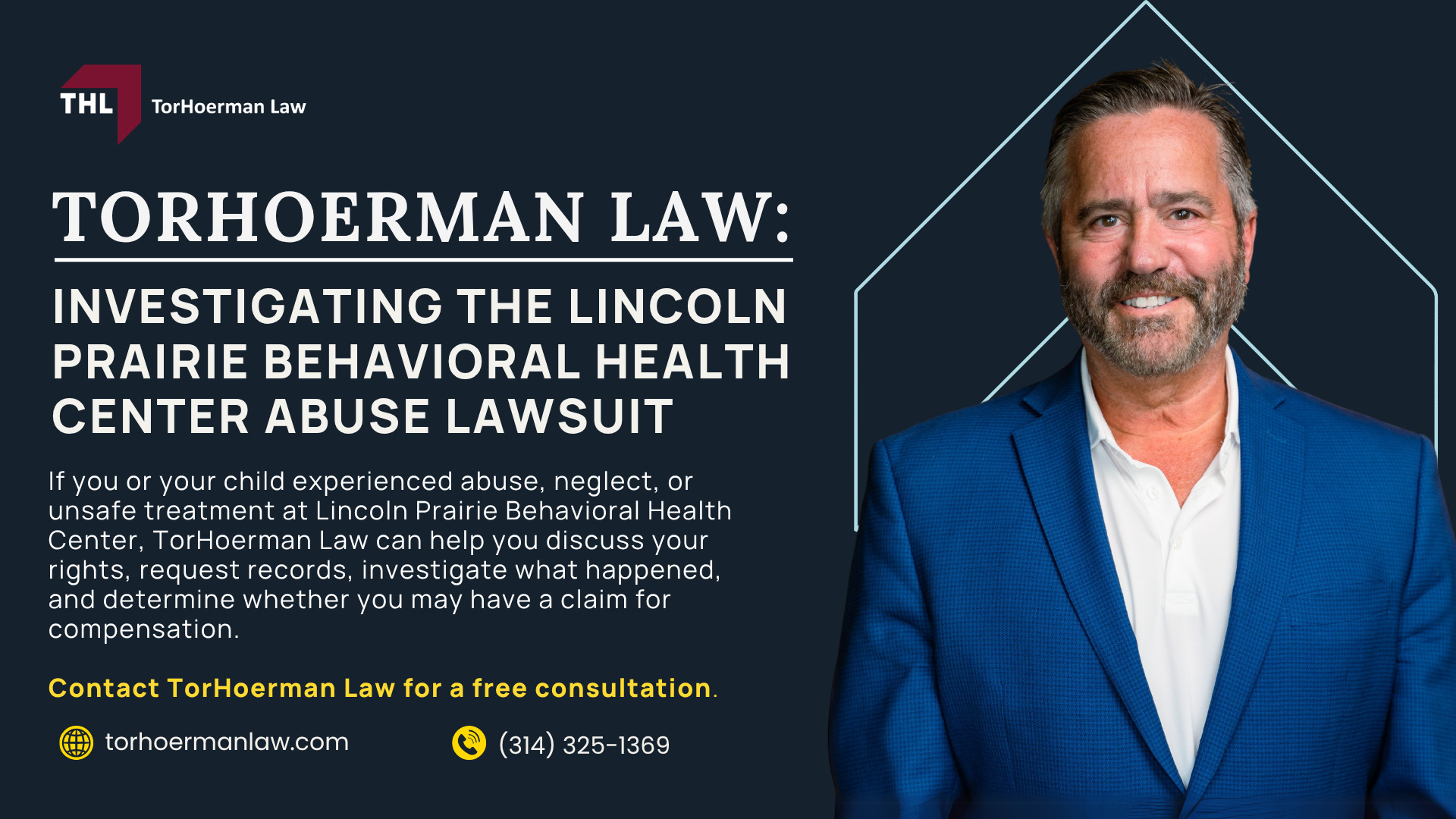 Understanding Abuse in Youth Psychiatric and Behavioral Health Facilities; Why Children and Adolescents in Behavioral Health Facilities Are Especially Vulnerable; Lincoln Prairie and Universal Health Services Background; Legal Rights of Sexual Abuse Survivors; Statute of Limitations for Illinois Child Sexual Abuse Claims; Do You Qualify for a Lincoln Prairie Behavioral Health Center Sexual Abuse Lawsuit; Evidence and Documentation for Civil Sex Abuse Lawsuits; Compensation and Damages for Child Sexual Abuse Lawsuits; Reporting Abuse and Seeking Help; TorHoerman Law_ Investigating the Lincoln Prairie Behavioral Health Center Abuse Lawsuit