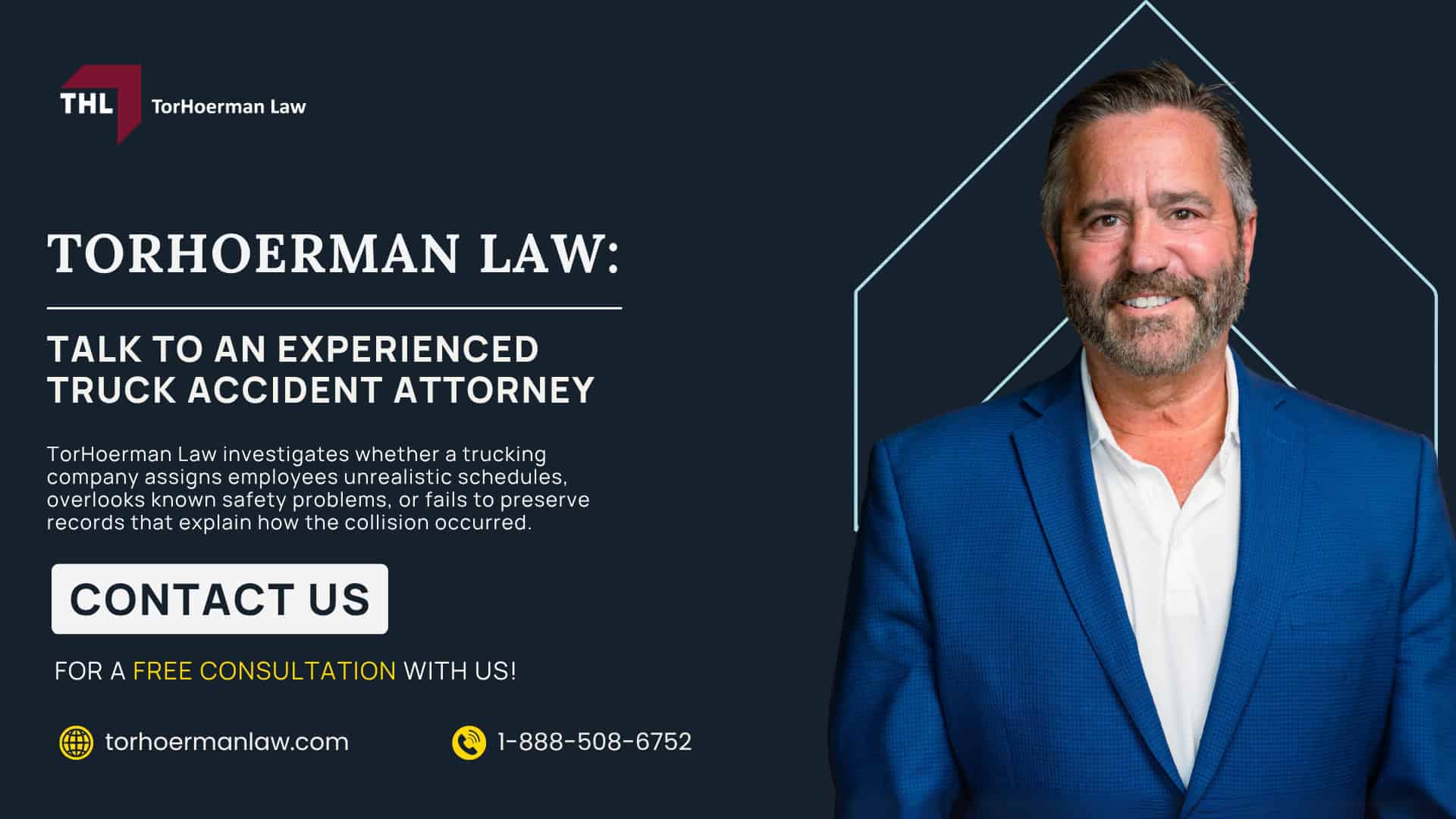 What are FMCSA Regulations; Why FMCSA Rules Matter After a Truck Accident; Important FMCSA Terms to Know; The FMCSA Rules That Matter Most in Truck Accident Claims; How FMCSA Violations Are Used in a Truck Accident Lawsuit; TorHoerman Law_ Talk to an Experienced Truck Accident Attorney