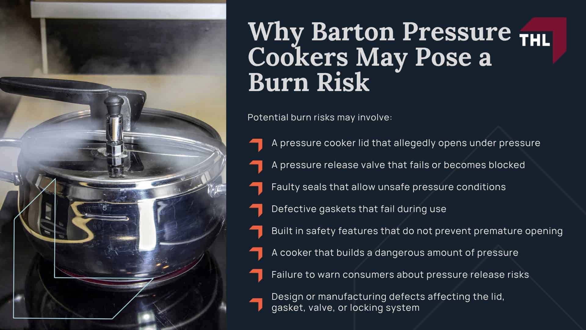 What Is the Barton Pressure Cooker Lawsuit Investigation; Why Barton Pressure Cookers May Pose a Burn Risk