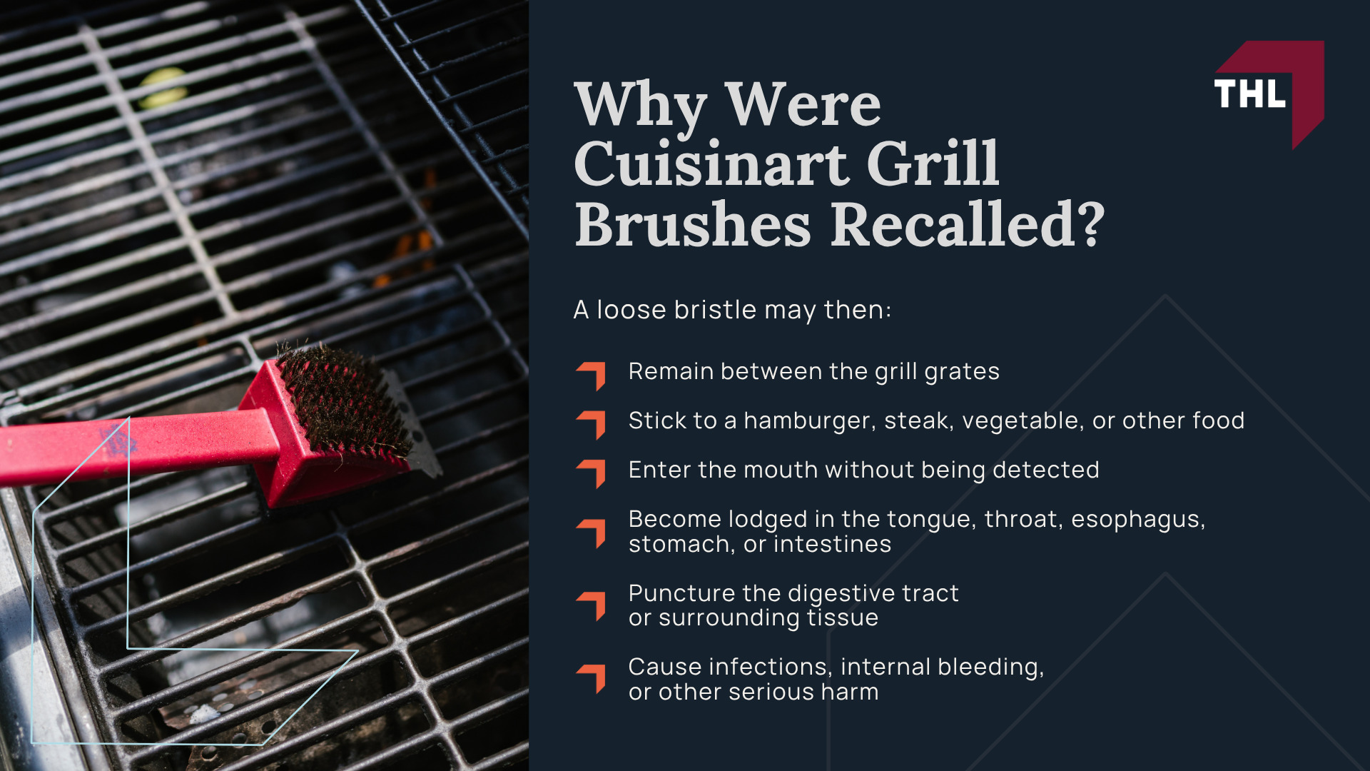 What Is the Cuisinart Grill Brush Lawsuit About; Conair Recalled 1.7 Million Cuisinart Grill Brushes; Why Were Cuisinart Grill Brushes Recalled