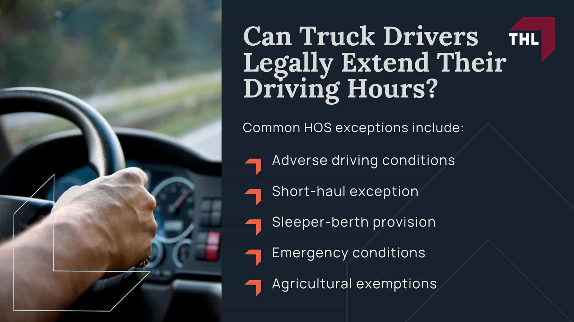 What Are Hours-of-Service Rules; What is the FMCSA and Why Does It Regulate Truck Driver Fatigue; How Fatigue Affects Truck Drivers; Common Causes of Truck Driver Fatigue; Preventing Truck Driver Fatigue; Can Truck Drivers Legally Extend Their Driving Hours