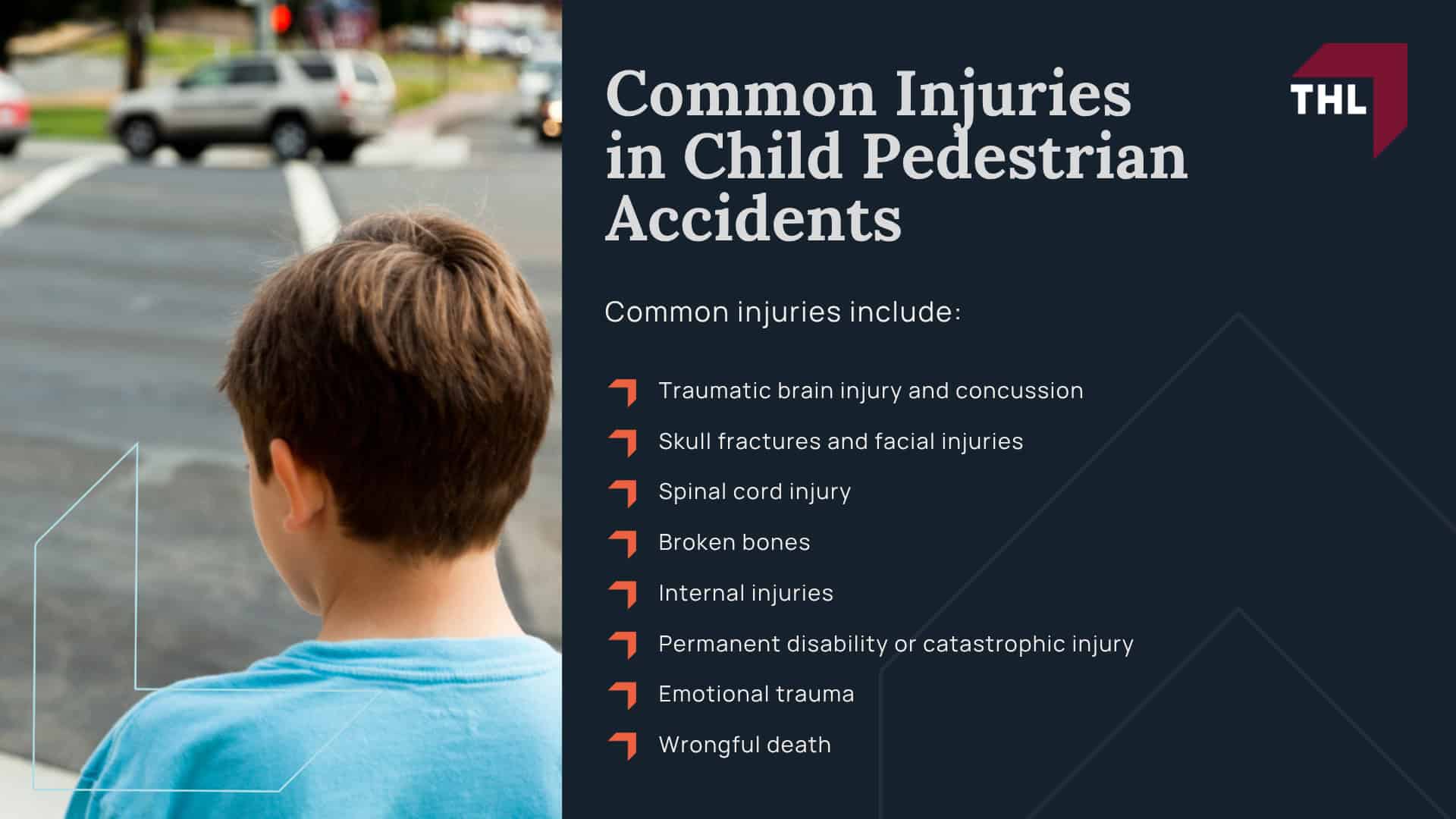 How Common Are Child Pedestrian Accidents; Common Causes of Child Pedestrian Accidents; Common Injuries in Child Pedestrian Accidents (2)