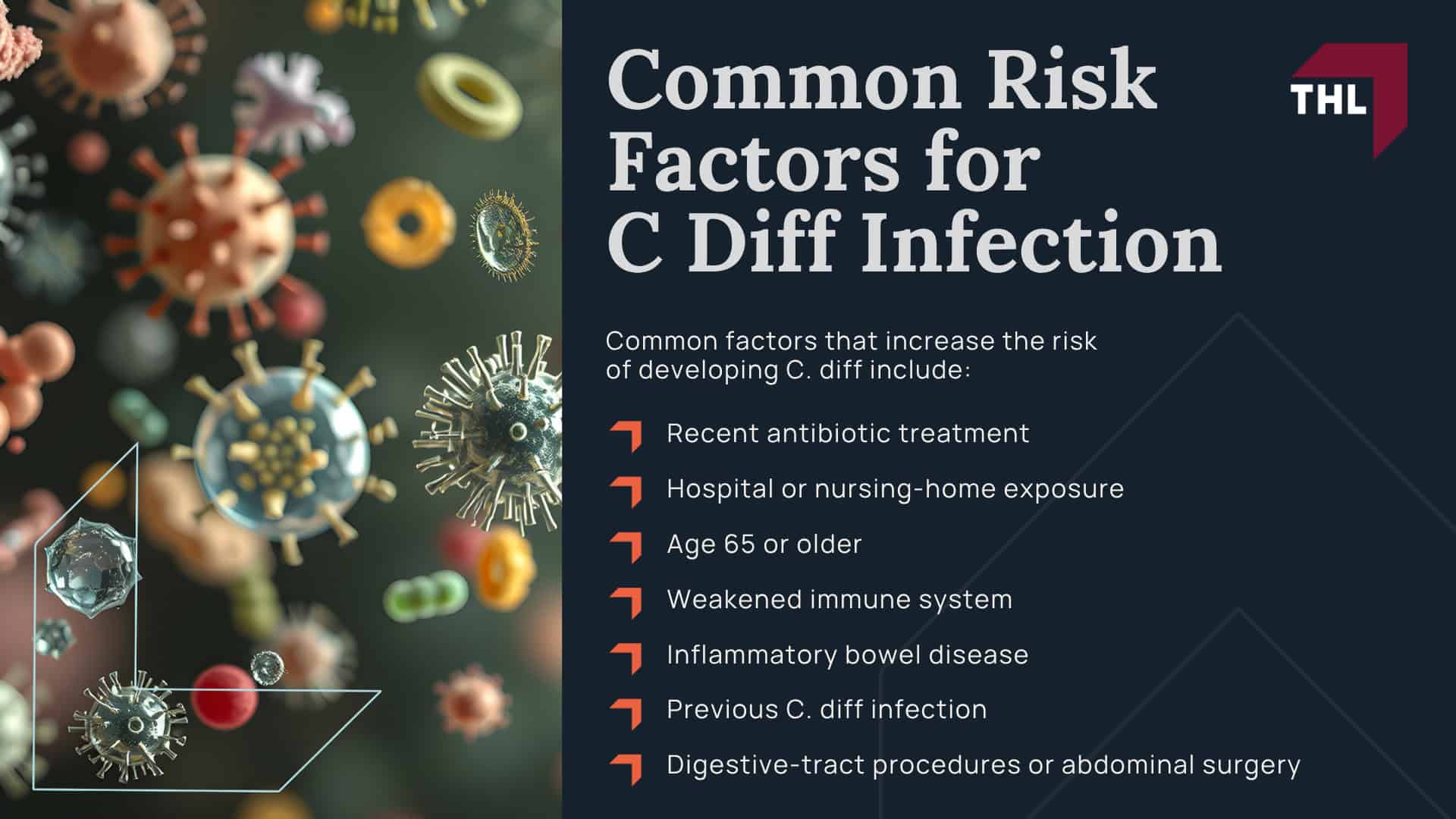 What Is C Diff and How Does It Develop; Common Risk Factors for C Diff Infection