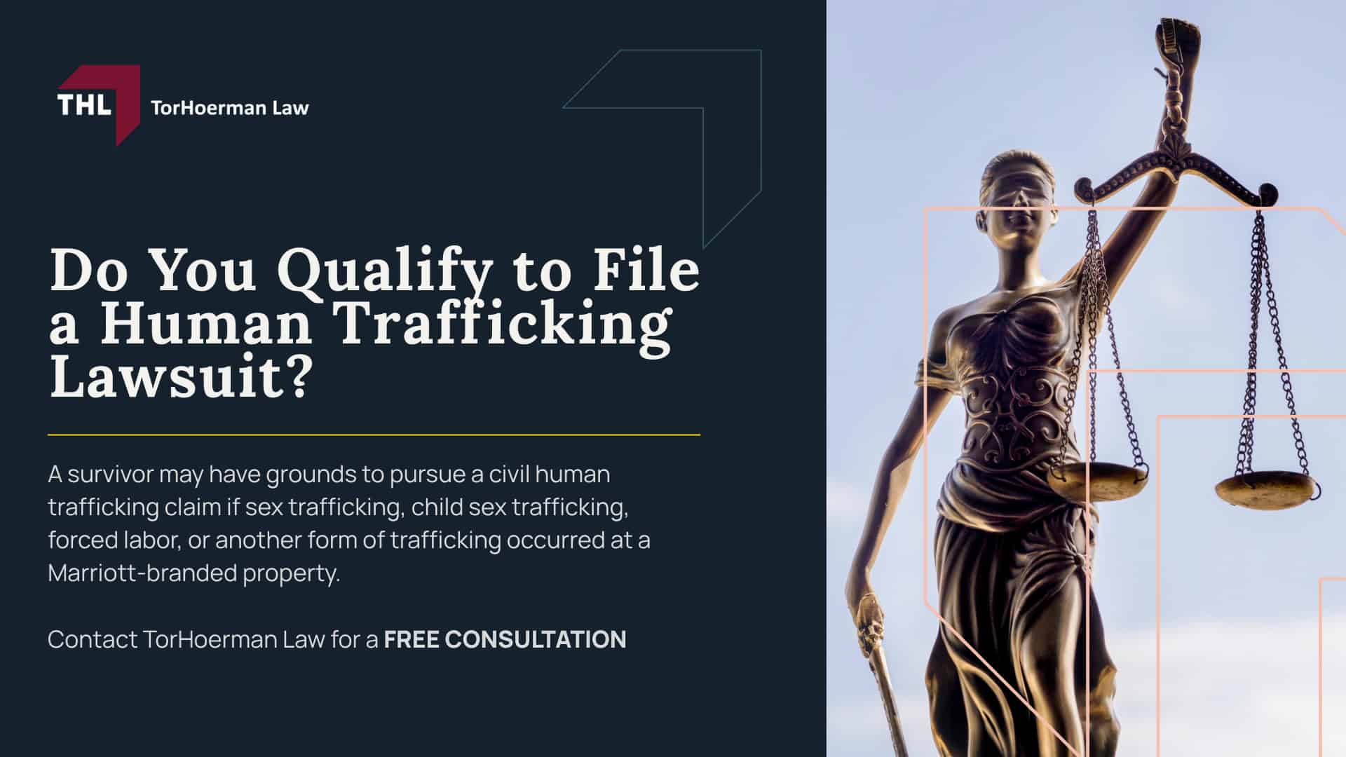 Marriott Human Trafficking Lawsuit Overview; Marriott Hotels Ownership and Franchise Structure Explained; Can Marriott Be Liable for Trafficking at a Franchised or Managed Marriott Hotel; What Evidence May Be Relevant in Lawsuits Involving Hotel Human Trafficking; Marriott Human Trafficking Policies and Training; Do You Qualify to File a Human Trafficking Lawsuit