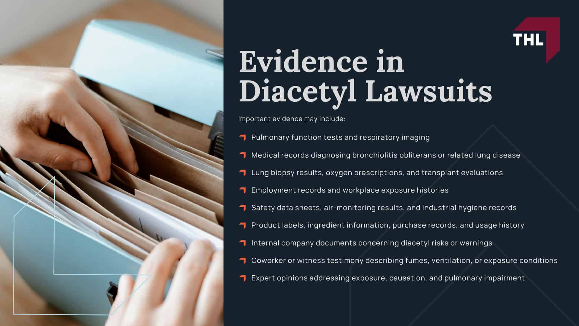 What is the Average Diacetyl Lawsuit Settlement or Verdict; TorHoerman Law’s $25 Million Diacetyl Verdict; What Affects the Value of a Diacetyl Lawsuit; Potential Compensation in Diacetyl Lawsuits; How Diacetyl Lawsuit Settlements Are Calculated; Do You Qualify for a Diacetyl Lawsuit; Evidence in Diacetyl Lawsuits