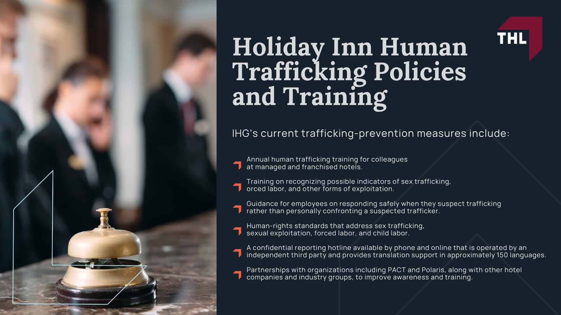 Holiday Inn Human Trafficking Lawsuit Overview; Who Owns Holiday Inn; What Evidence May Be Relevant in Lawsuits Involving Hotel Human Trafficking; Holiday Inn Human Trafficking Policies and Training