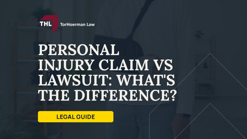 Personal Injury Claim vs Lawsuit What's the Difference; What Is a Personal Injury Claim; How Does a Personal Injury Claim Work; What Evidence Is Needed for a Personal Injury Claim; What Is a Personal Injury Lawsuit; How Does a Personal Injury Lawsuit Work; Is a Personal Injury Claim the Same as a Lawsuit; When Is a Personal Injury Lawsuit Necessary; What Damages Can Be Recovered in a Personal Injury Claim or Lawsuit; Can a Personal Injury Claim Be Reopened After Settlement; TorHoerman Law_ Talk to an Experienced Personal Injury Attorney