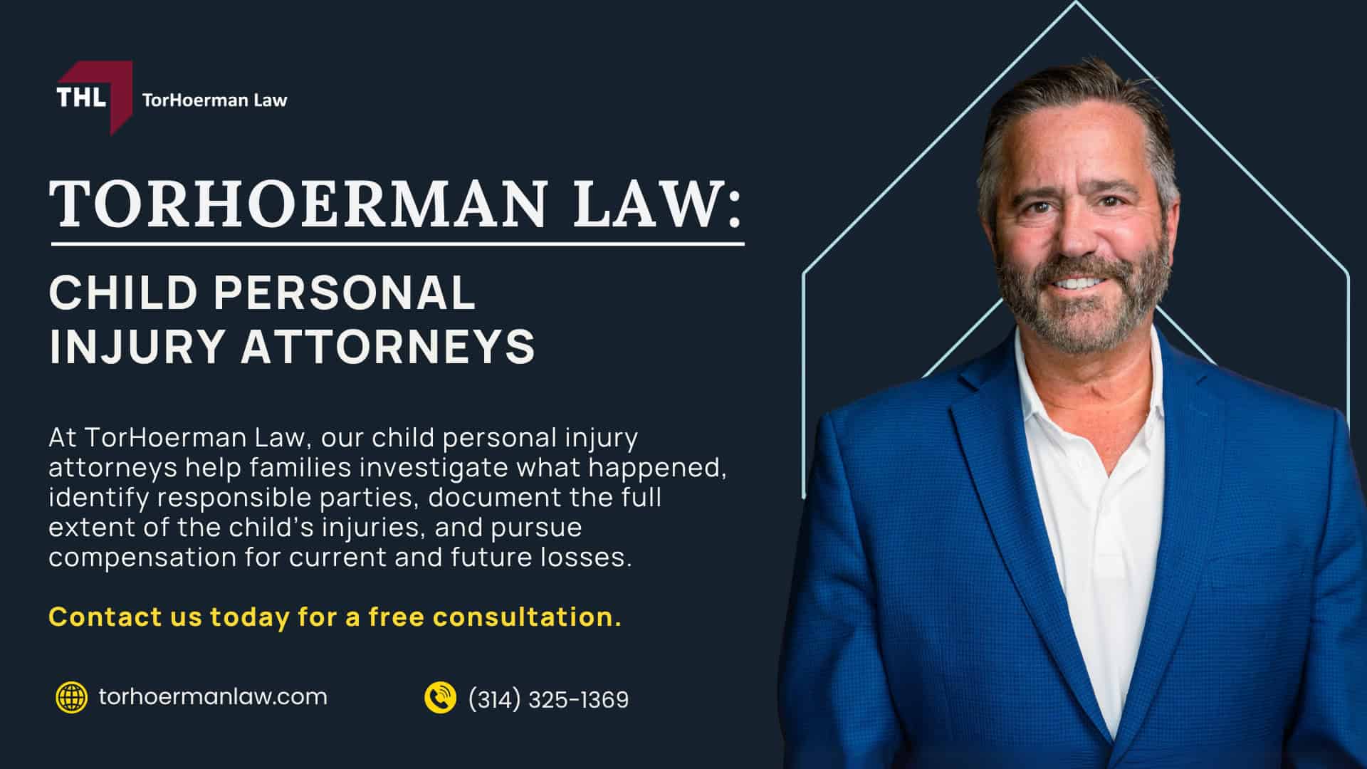 What Is a Child Personal Injury Claim; Who Can File a Personal Injury Claim for a Child; What Types of Accidents Lead to Child Personal Injury Claims; What Must Be Proven in a Child Personal Injury Lawsuit; What Evidence Is Needed for a Child Personal Injury Claim; What Damages Are Available in a Child Personal Injury Claim; Who Receives Compensation From a Child Personal Injury Settlement; How Long Do You Have to File a Child Personal Injury Lawsuit; How Does the Child Personal Injury Claim Process Work; TorHoerman Law_ Child Personal Injury Attorneys