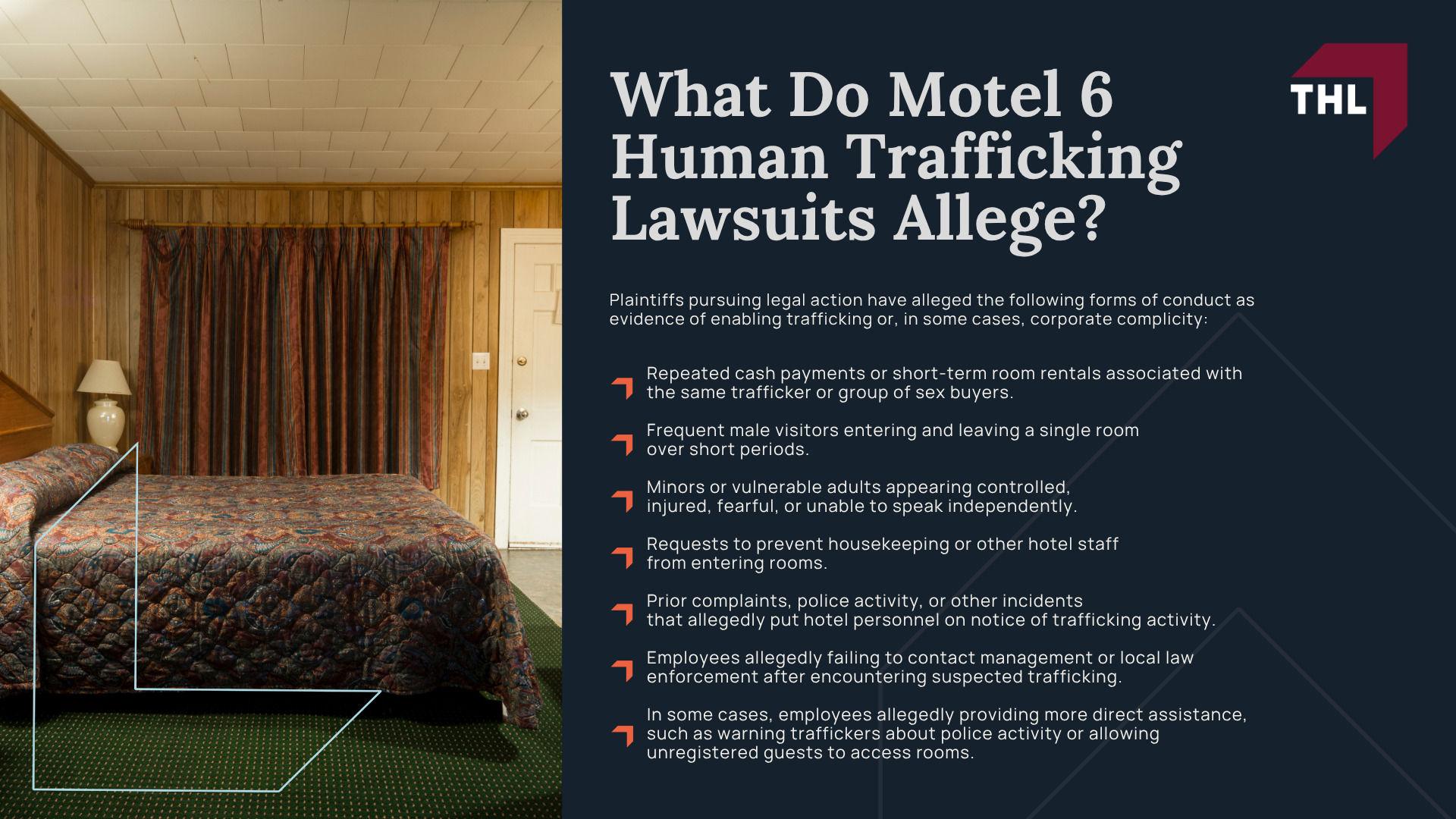 Motel 6 Human Trafficking Lawsuit Overview; What Do Motel 6 Human Trafficking Lawsuits Allege