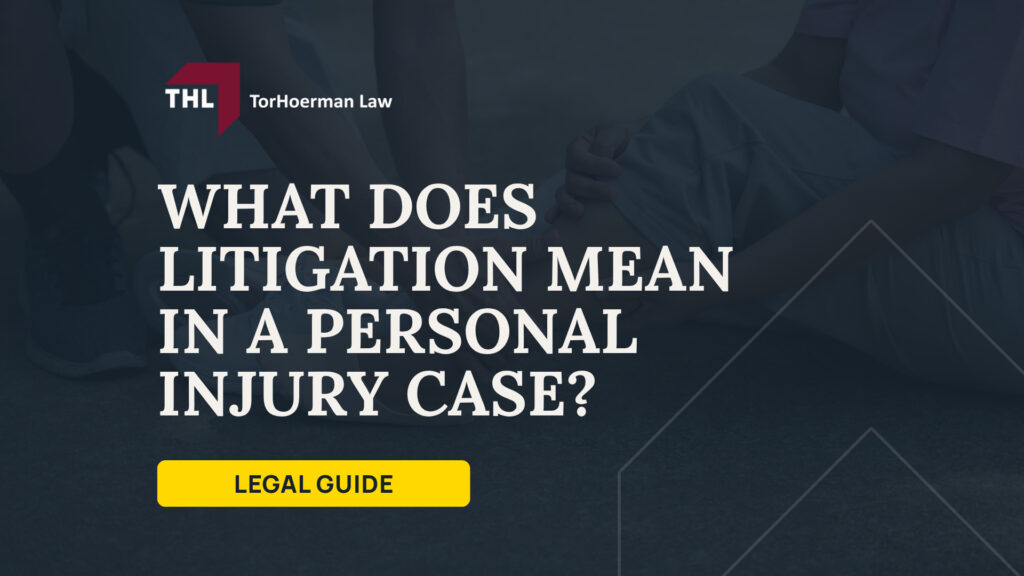 What Does Litigation Mean in a Personal Injury Case; What Does Litigation Mean in a Personal Injury Case; What Is the Difference Between a Personal Injury Claim and a Personal Injury Lawsuit; When Does a Personal Injury Claim Turn Into Litigation; What Is the Personal Injury Litigation Process; What Evidence Is Needed in Personal Injury Litigation; How Long Does a Personal Injury Lawsuit Take; What Deadlines Apply in Personal Injury Litigation; What Damages Can Be Recovered in a Personal Injury Lawsuit; TorHoerman Law_ Speak With a Personal Injury Attorney