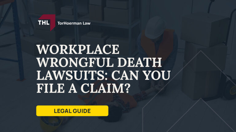 Workplace Wrongful Death Lawsuits Can You File a Claim; What Is a Workplace Wrongful Death Claim; Common Fatal Accidents in Factories, Plants, and Industrial Facilities; Workers’ Compensation Death Benefits vs. a Wrongful Death Lawsuit; When Can a Family File a Workplace Wrongful Death Lawsuit; Workplace Fatalities by the Numbers; Industrial Facilities Where Fatal Workplace Accidents Occur; Who Can File a Workplace Wrongful Death Lawsuit; What Compensation May Be Available in a Workplace Wrongful Death Case; Evidence That Can Strengthen an Industrial Wrongful Death Claim; Common Defenses in Workplace Wrongful Death Cases; TorHoerman Law_ Workplace Wrongful Death Lawyers